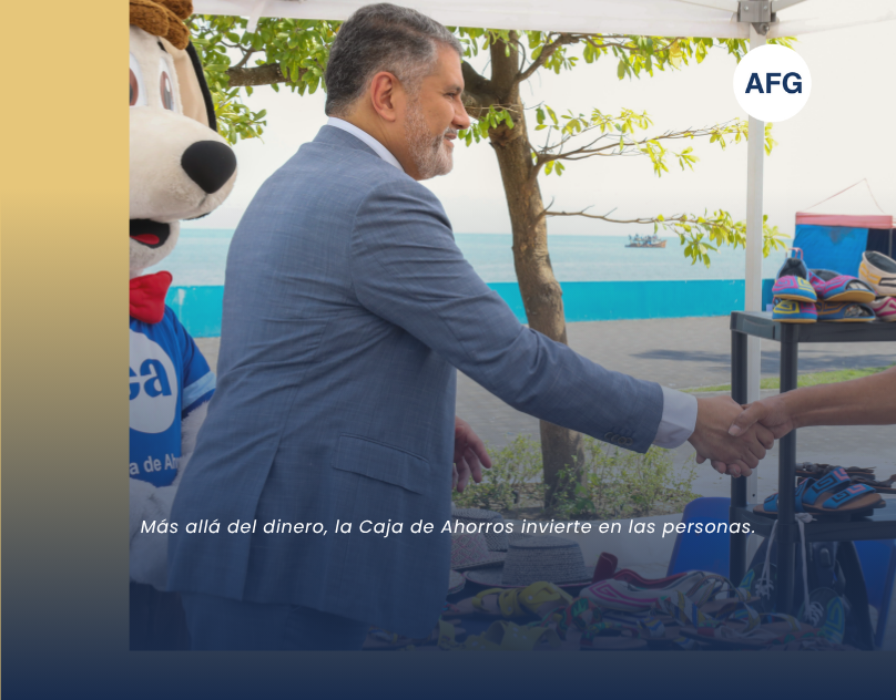 Caja de Ahorros invierte en las personas Andres Farrugia